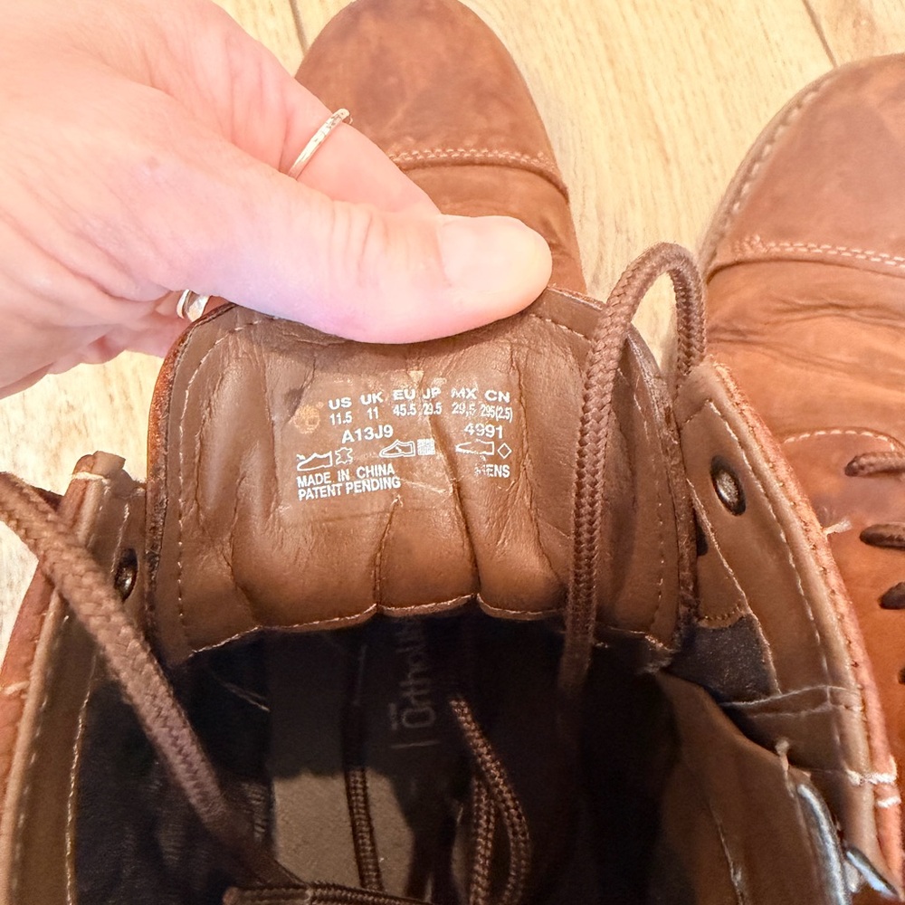 Timberland Brown Leather Boots - Picture 7 of 7